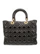 Christian Dior Quilted Lady Dior Large