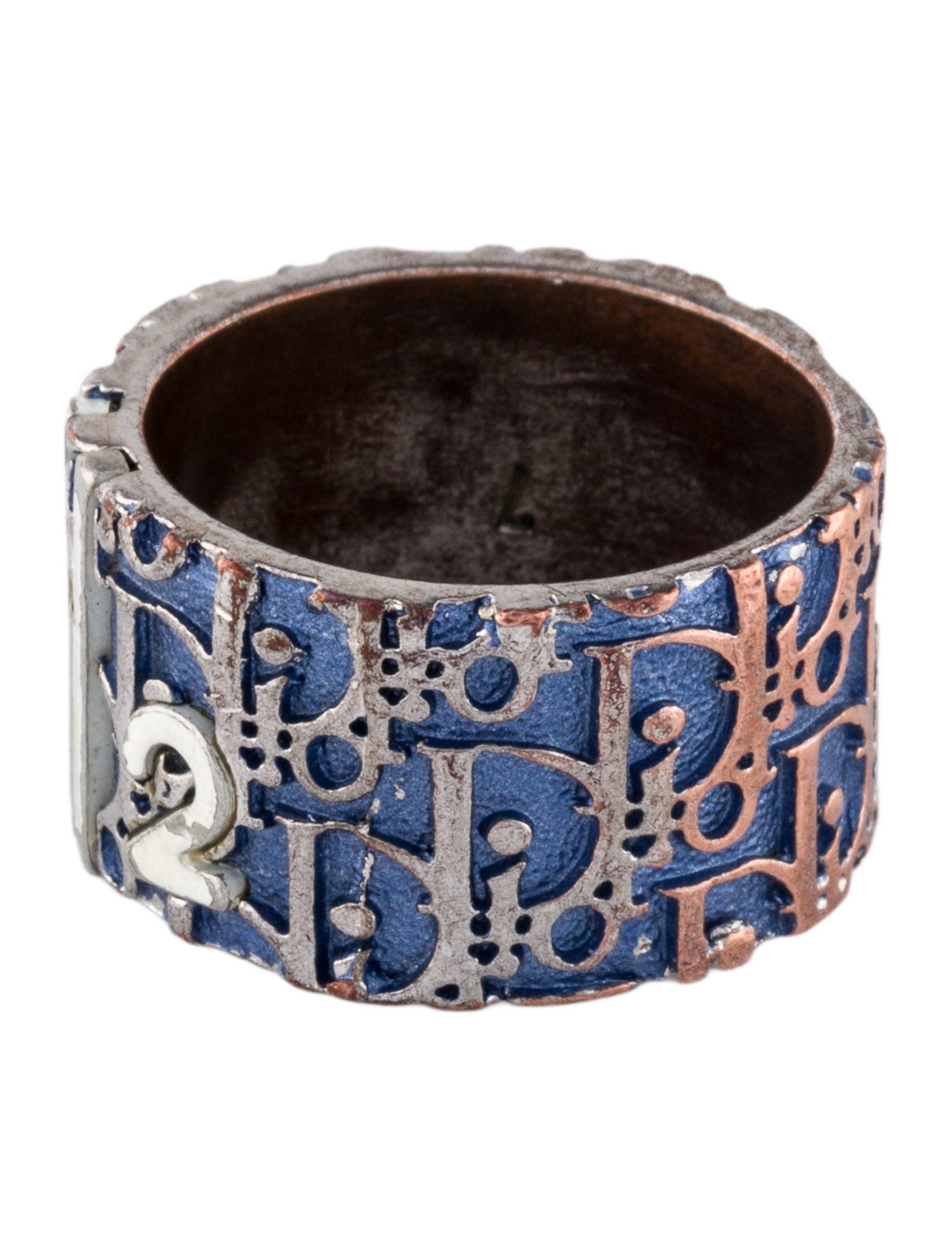 Christian Dior Enamel Oblique Trotter Band