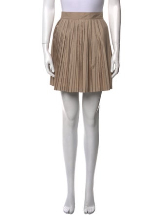 Christian Dior Pleated Accents Mini Skirt