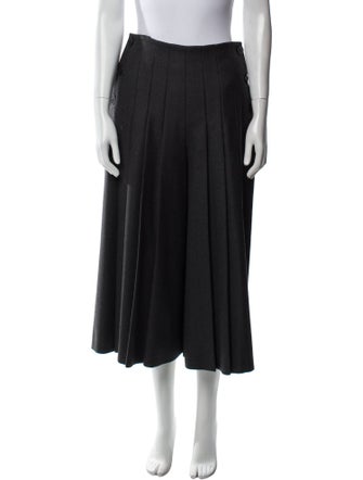 Christian Dior Wool Wide Leg Pants