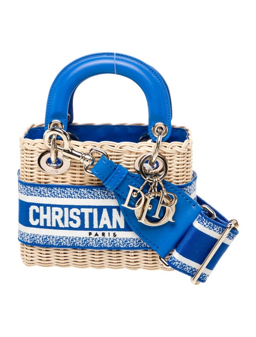 Christian Dior Oblique Jacquard Lady Dior Mini 2022