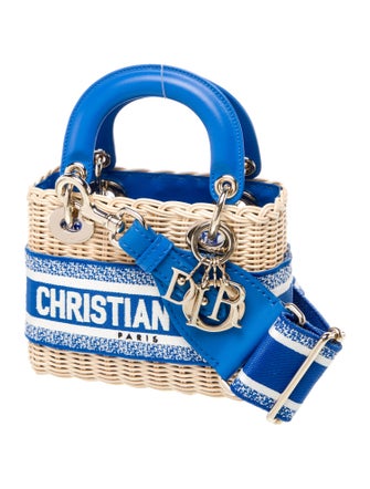 Christian Dior Oblique Jacquard Lady Dior Mini 2022