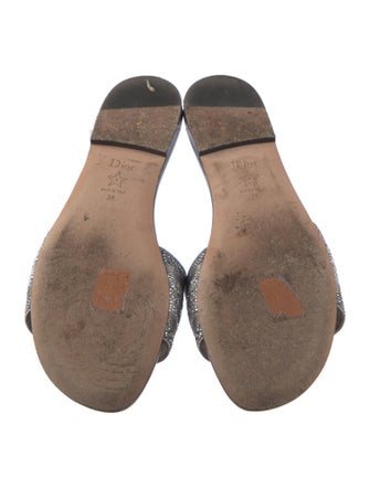 Christian Dior D-Way Printed Slides