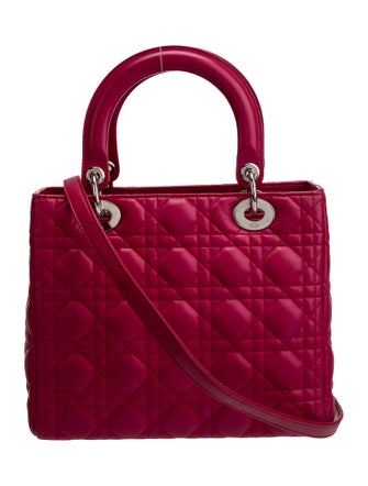 Christian Dior Cannage Lady Dior Medium