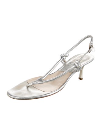 Christian Dior Leather Slingback Sandals