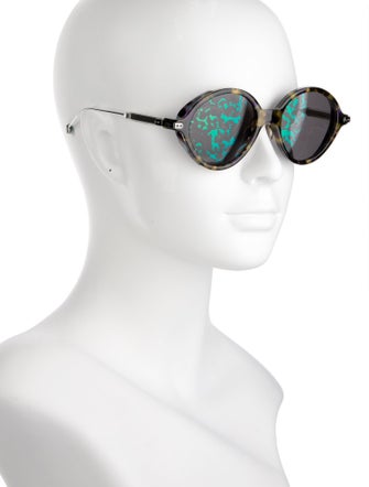 Christian Dior Umbrage Round Sunglasses
