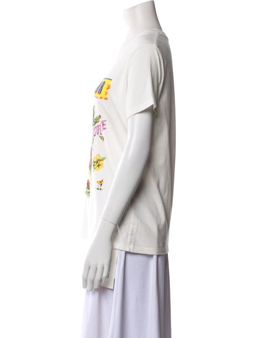 Christian Dior Graphic Print Crew Neck T-Shirt