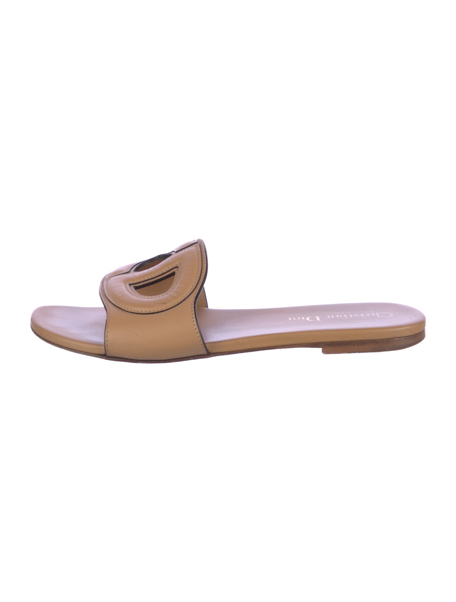 Christian Dior Leather Slides