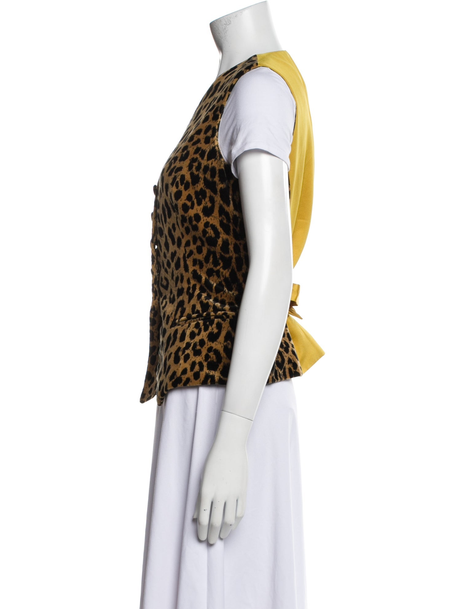 Christian Dior Animal Print Vest