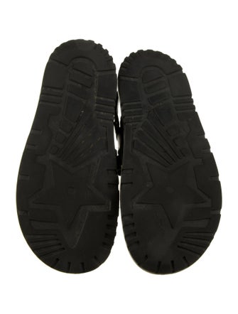 Christian Dior Signature Logo Leather Slingback Sandals