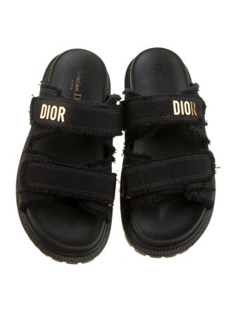 Christian Dior Canvas Slides