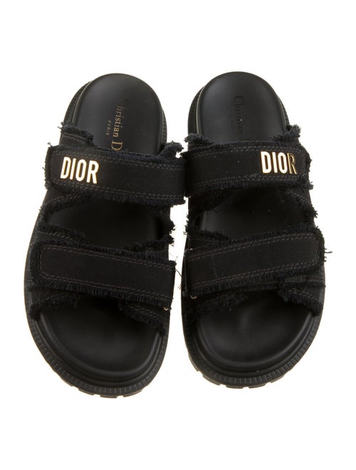 Christian Dior Canvas Slides