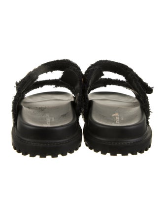 Christian Dior Canvas Slides