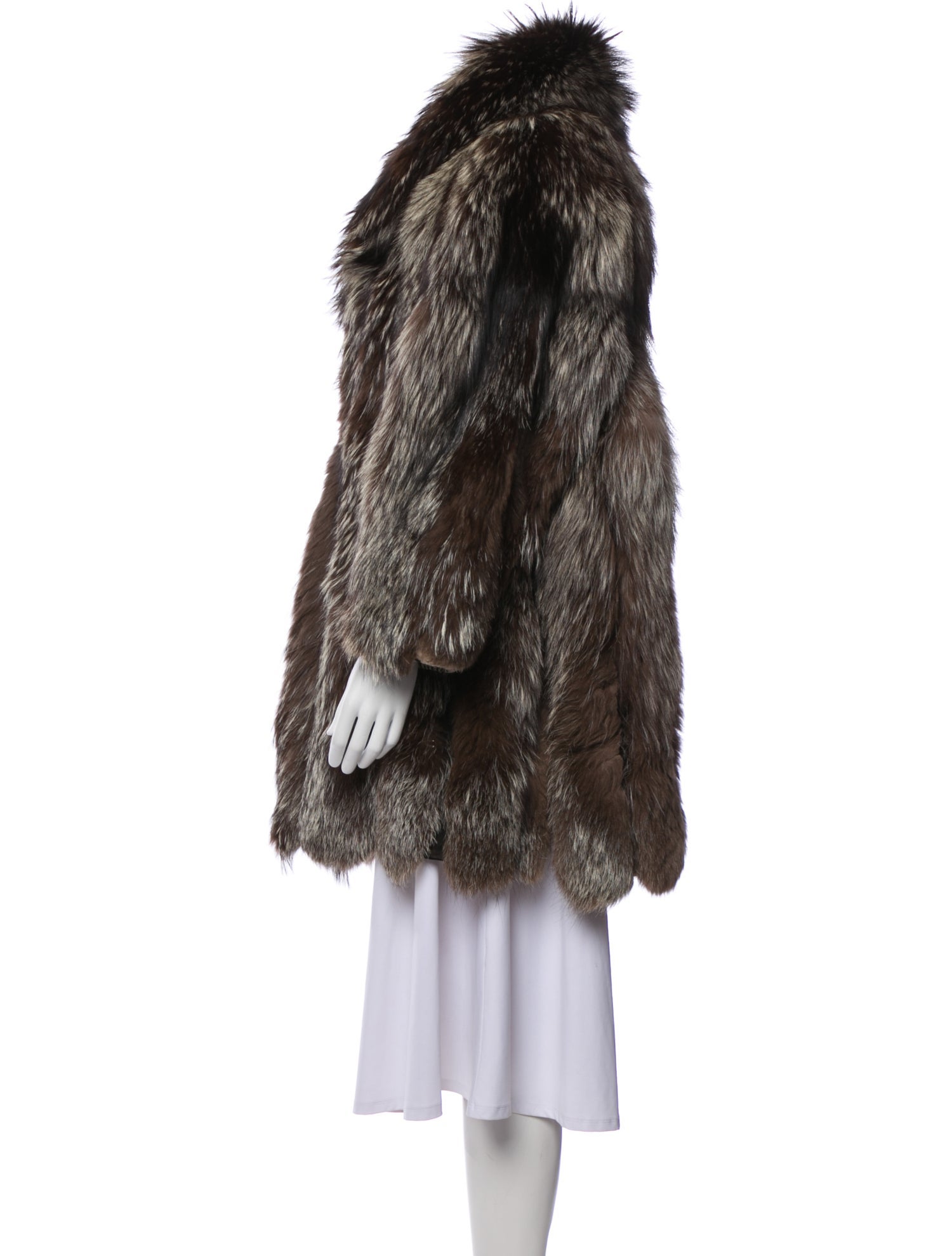 Christian Dior Vintage 1980's Fur Coat