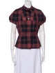 Christian Dior 2025 Virgin Wool Button-Up Top