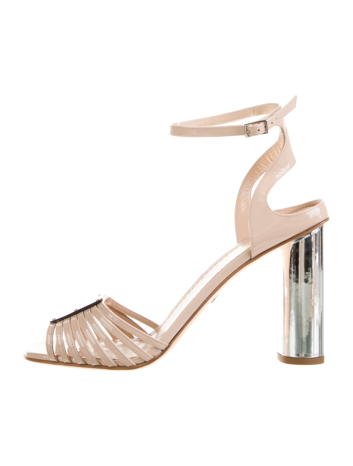 Christian Dior Patent Leather Sandals