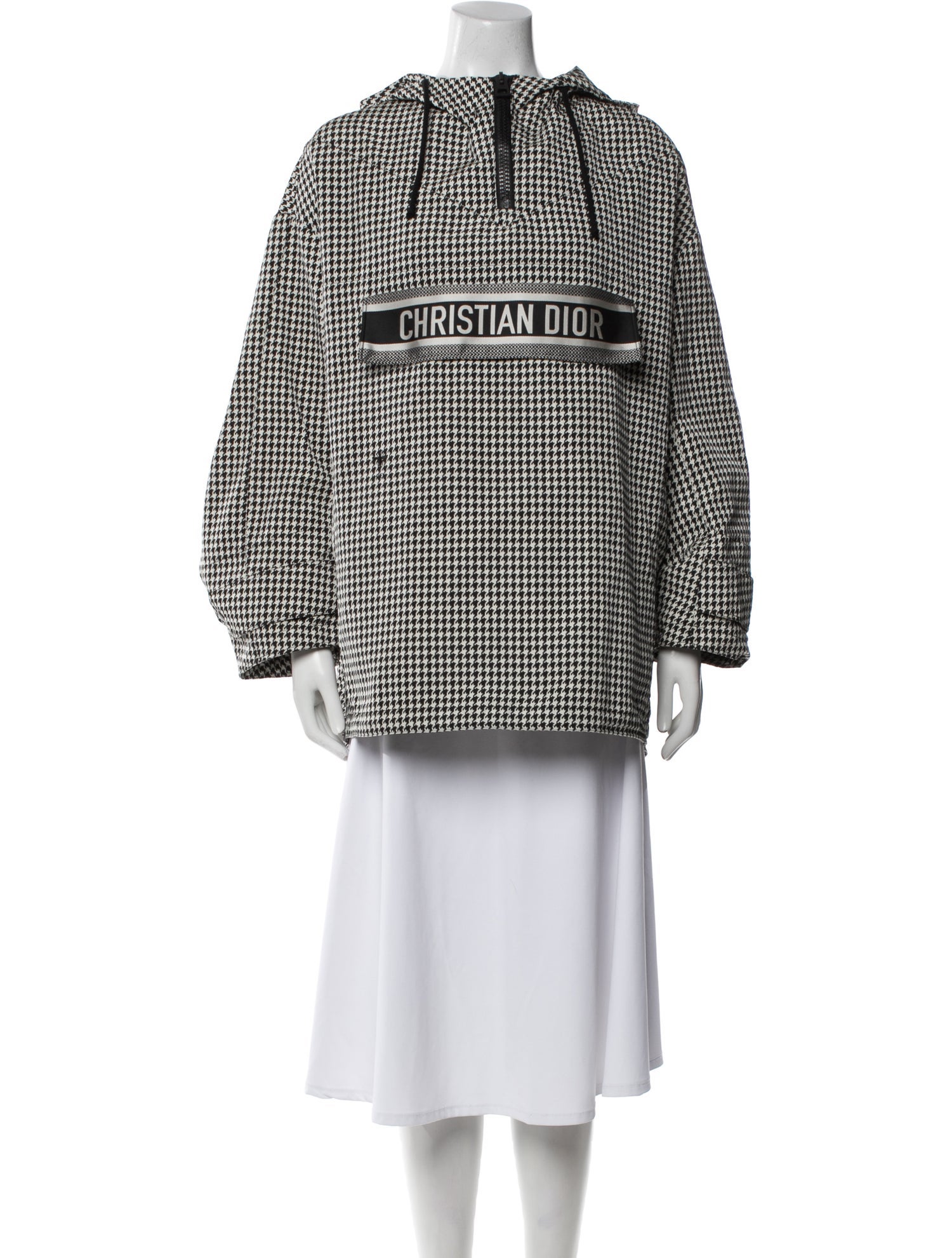 Christian Dior 2020 Houndstooth Print Jacket