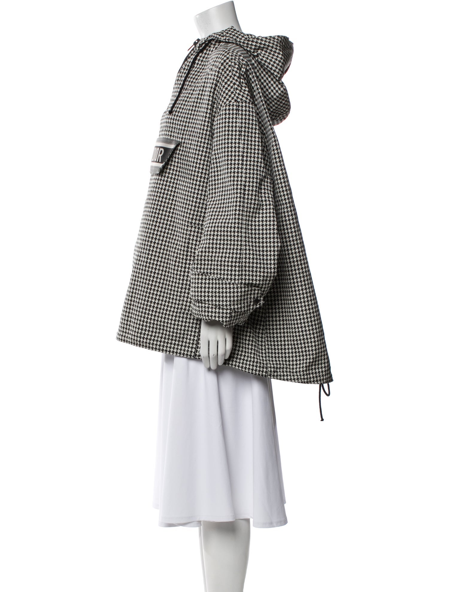 Christian Dior 2020 Houndstooth Print Jacket