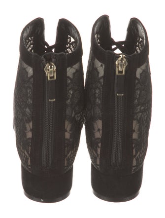 Christian Dior Lace Lace Pattern Boots