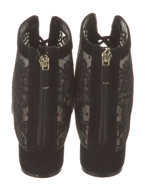 Christian Dior Lace Lace Pattern Boots