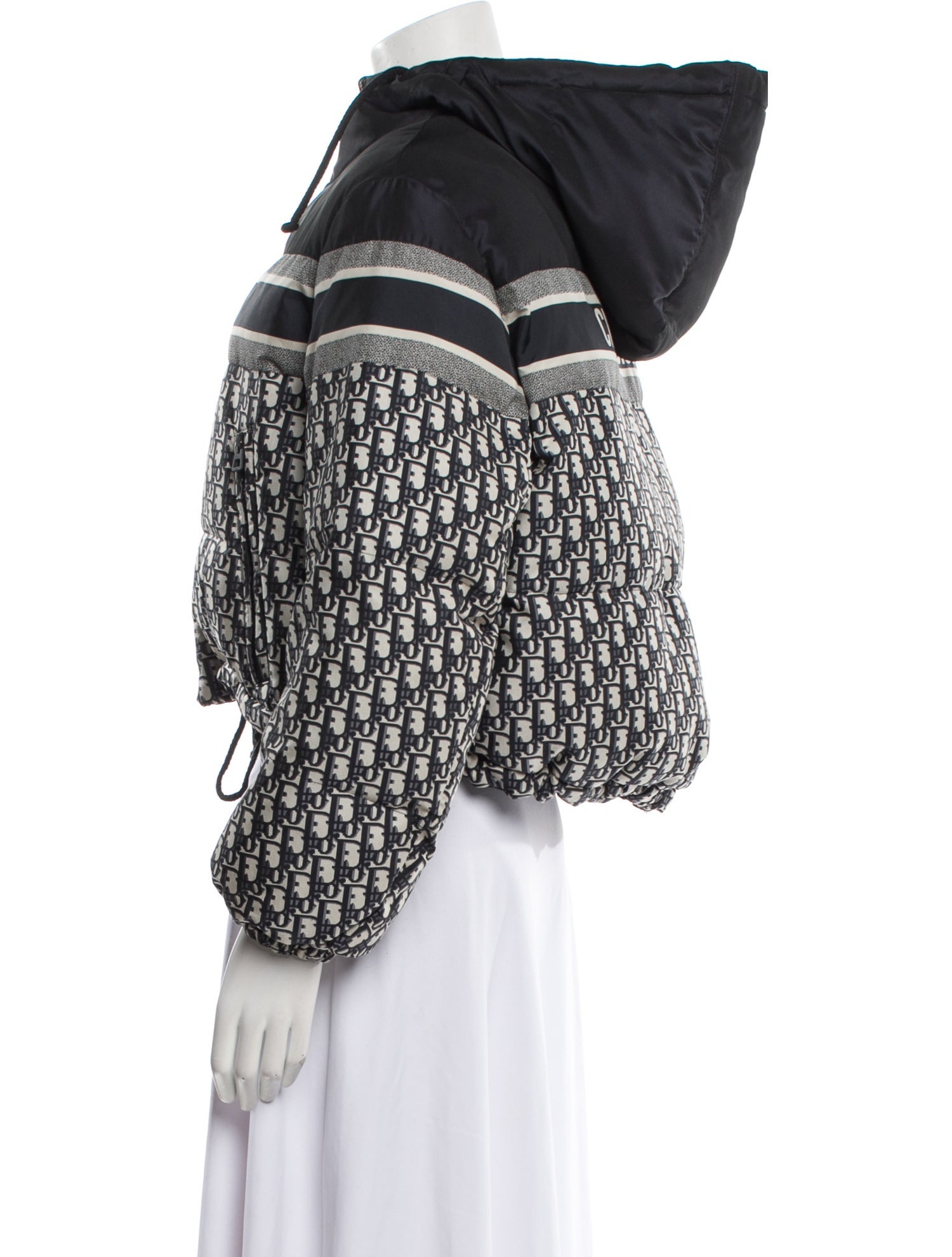 Christian Dior Nylon Striped Jacket