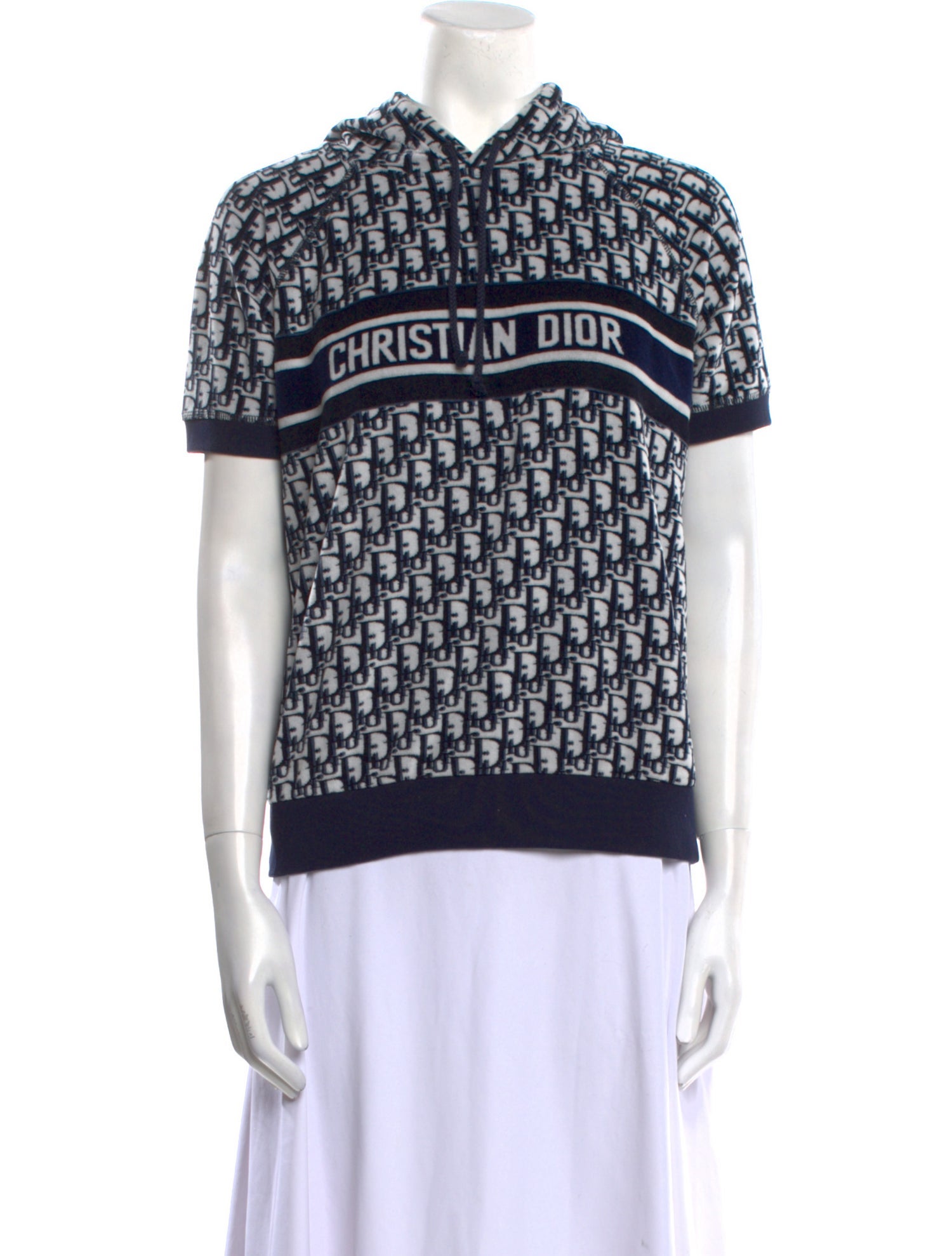Christian Dior Printed Crew Neck Sweatshirt