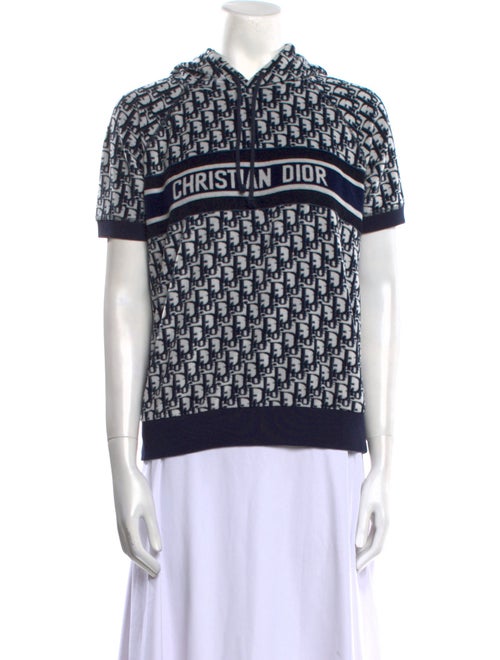 Christian Dior Printed Crew Neck Sweatshirt
