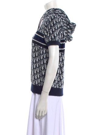 Christian Dior Printed Crew Neck Sweatshirt