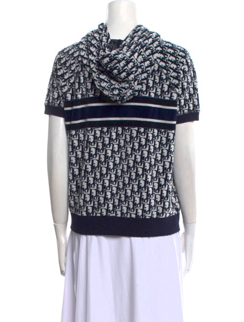 Christian Dior Printed Crew Neck Sweatshirt