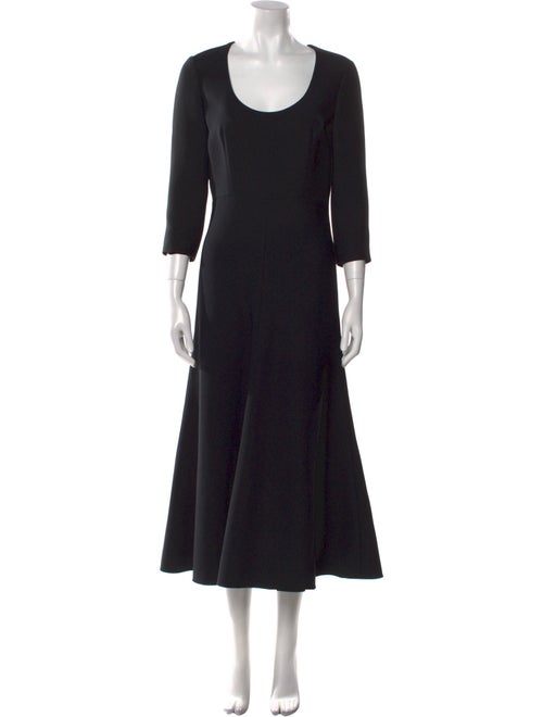 Christian Dior Wool Midi Length Dress