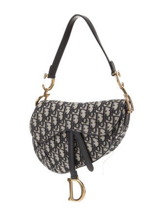 Christian Dior Oblique Jacquard Oblique Saddle