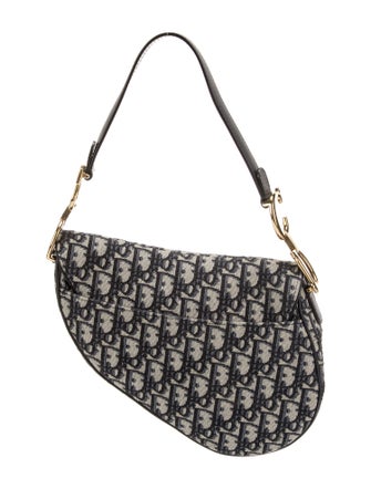 Christian Dior Oblique Jacquard Oblique Saddle