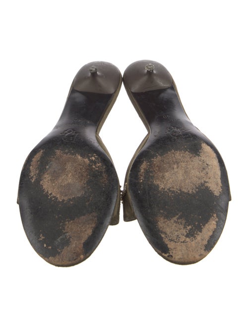 Christian Dior Satin Slides