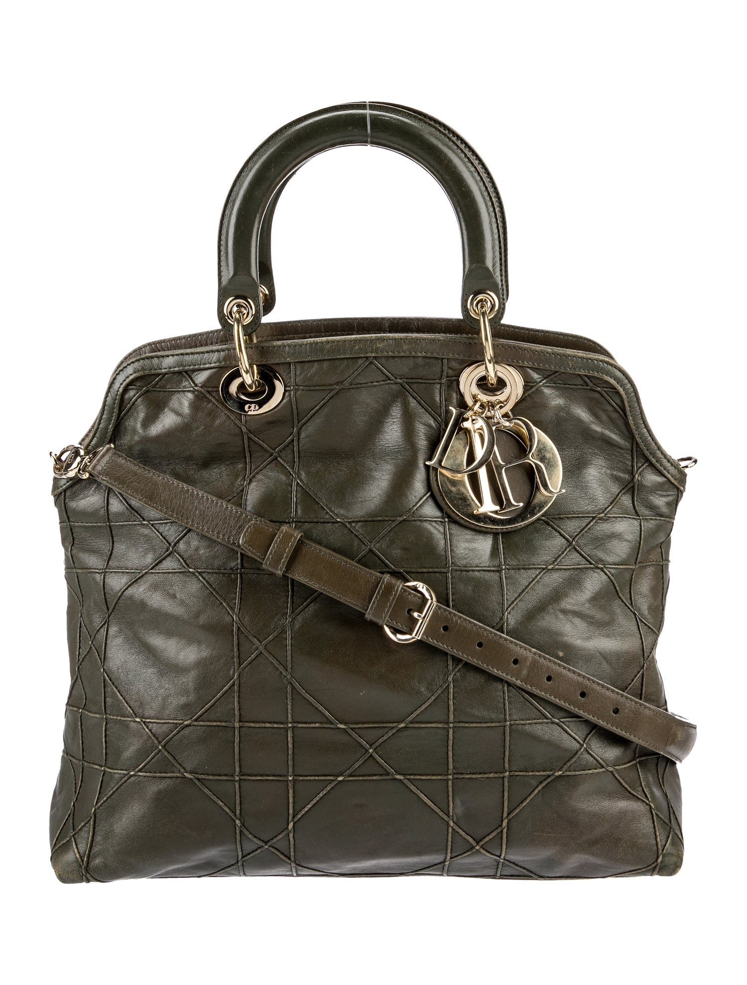 Christian Dior Cannage Granville Small Vintage