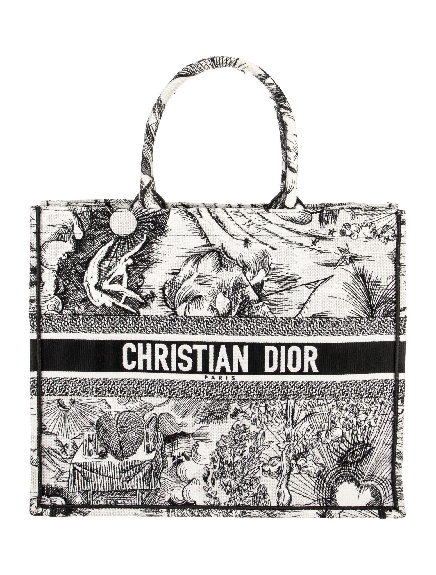 Christian Dior Canvas Book Large