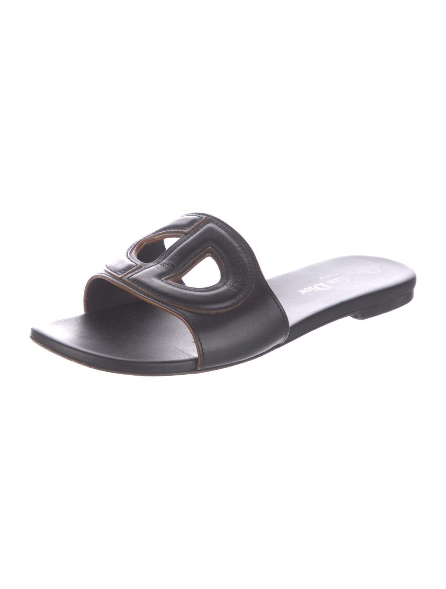 Christian Dior Leather Slides
