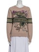 Christian Dior Cashmere Floral Sweater