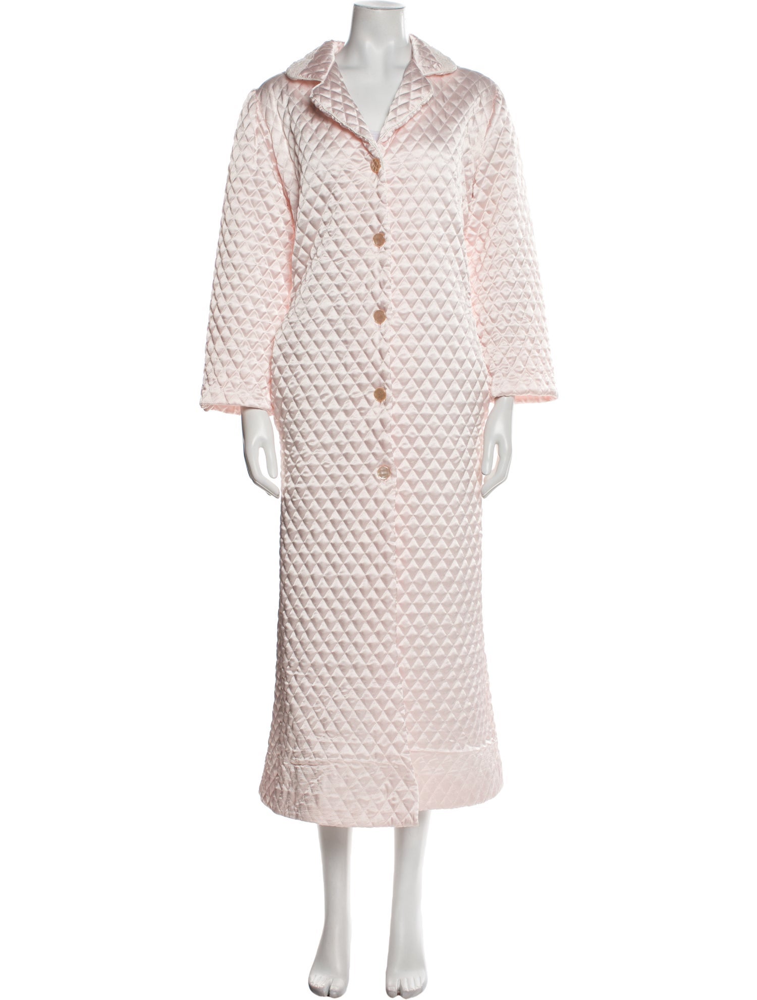 Christian Dior Vintage Lace Trim Embellishment Robe