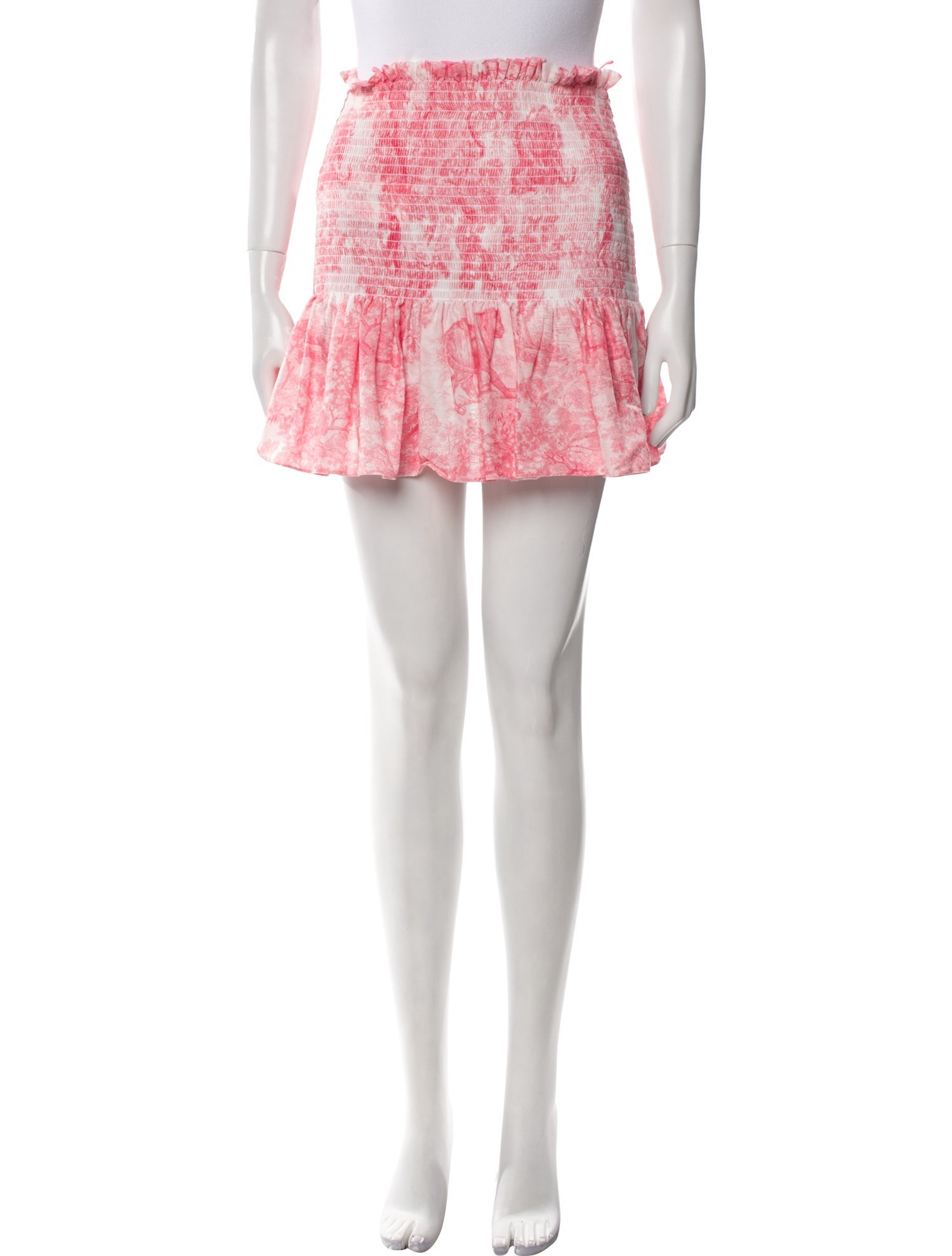 Christian Dior Floral Print Mini Skirt w/ Tags
