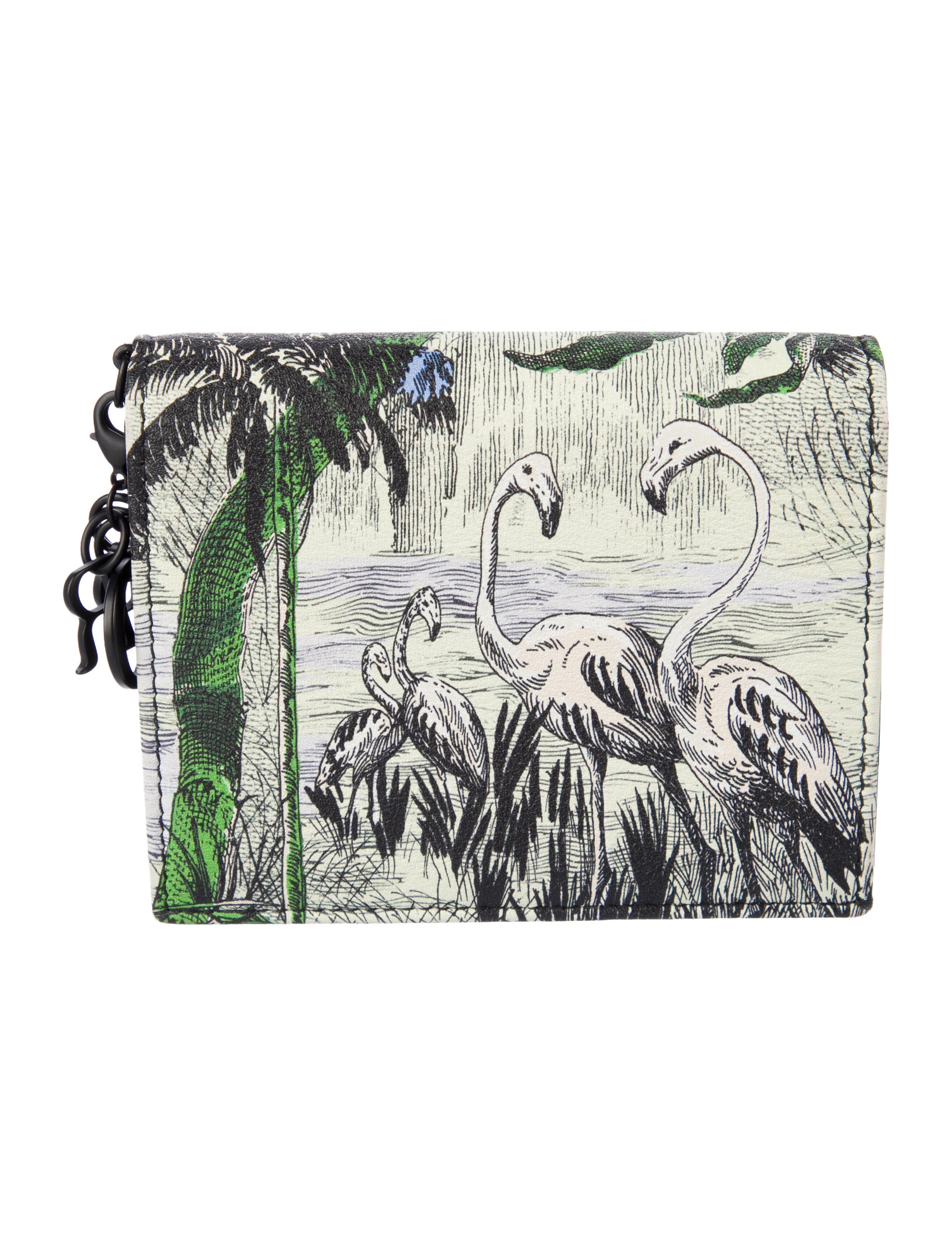 Christian Dior 2019 Printed Compact Wallet