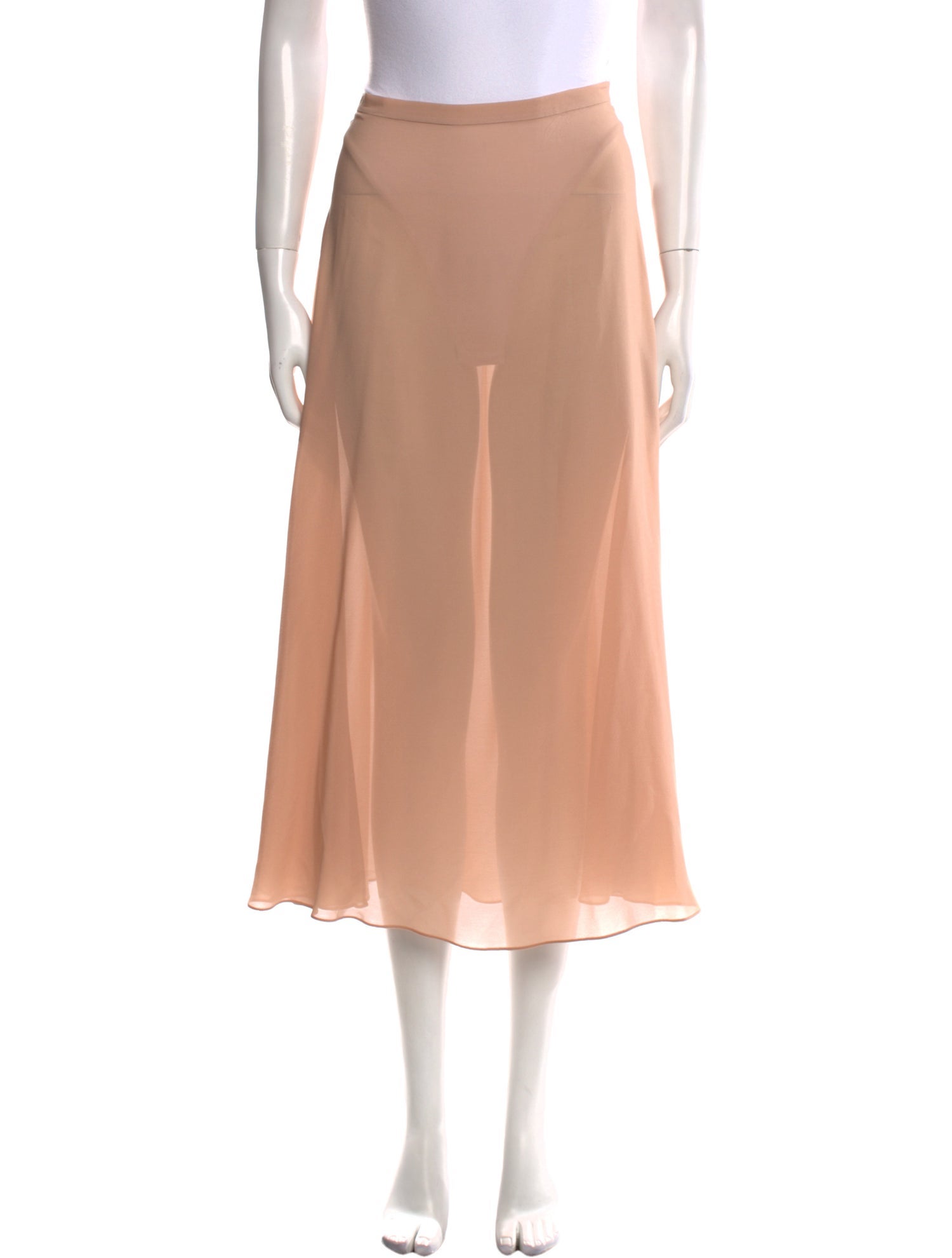 Christian Dior Silk Midi Length Skirt w/ Tags