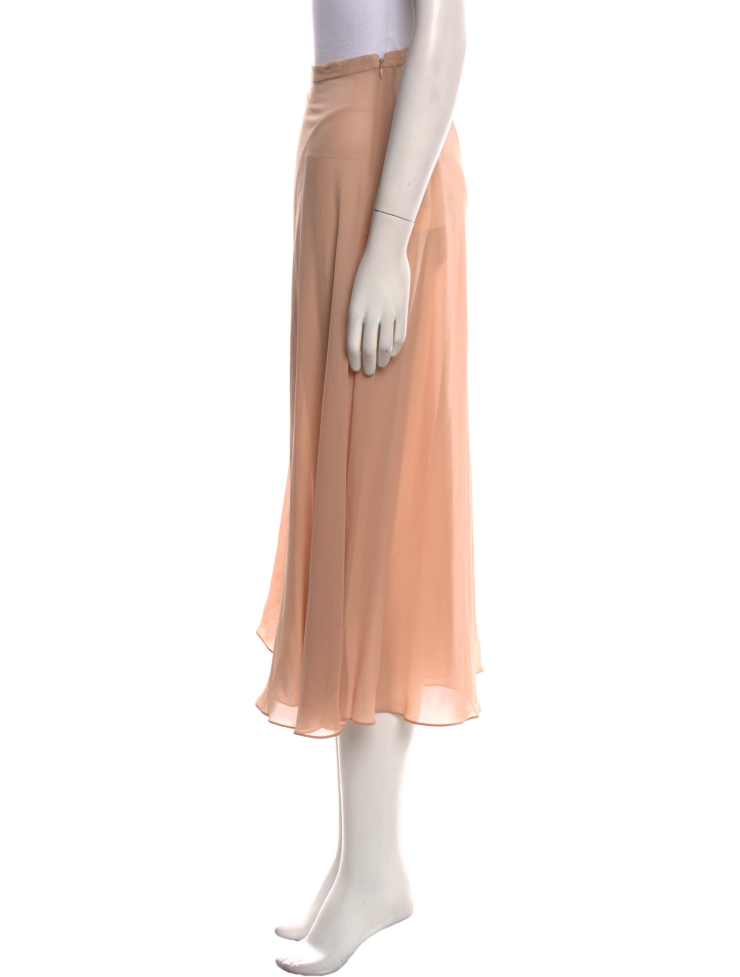 Christian Dior Silk Midi Length Skirt w/ Tags