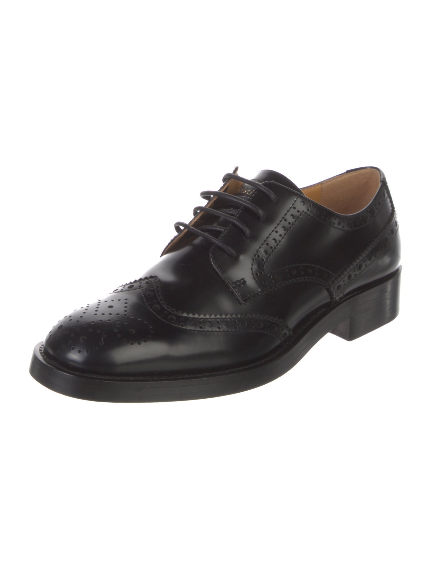 Christian Dior Bee Accent Leather Oxfords
