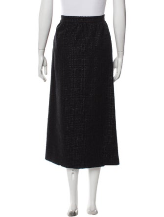 Christian Dior Wool Midi Length Skirt