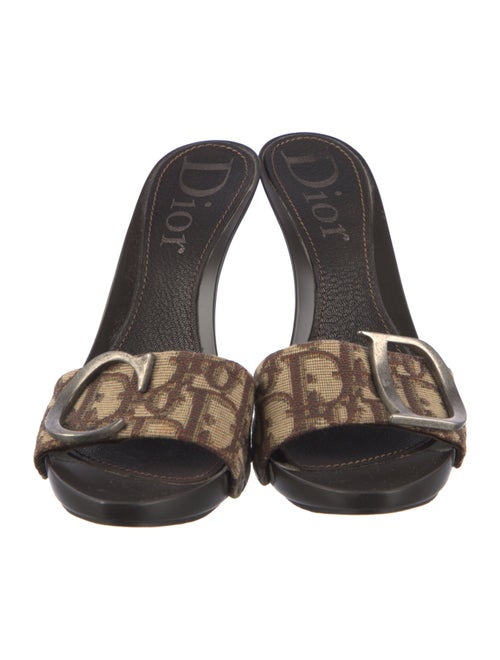 Christian Dior Diorissimo Pattern Canvas Slides
