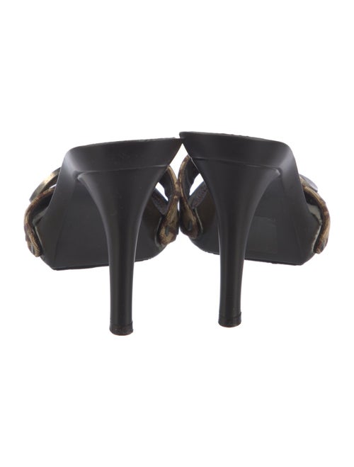 Christian Dior Diorissimo Pattern Canvas Slides