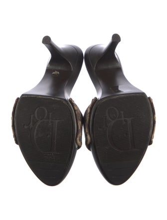 Christian Dior Diorissimo Pattern Canvas Slides