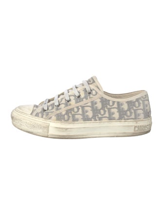 Christian Dior Oblique Jacquard Canvas Sneakers