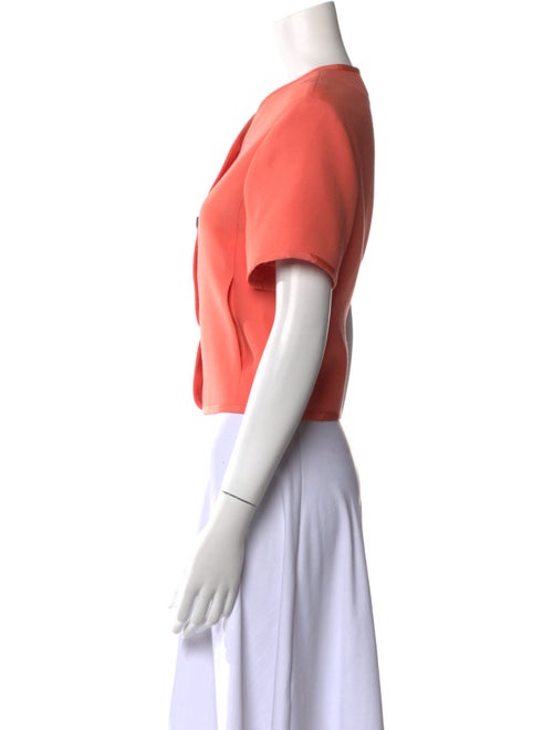 Christian Dior Wool Crew Neck Crop Top