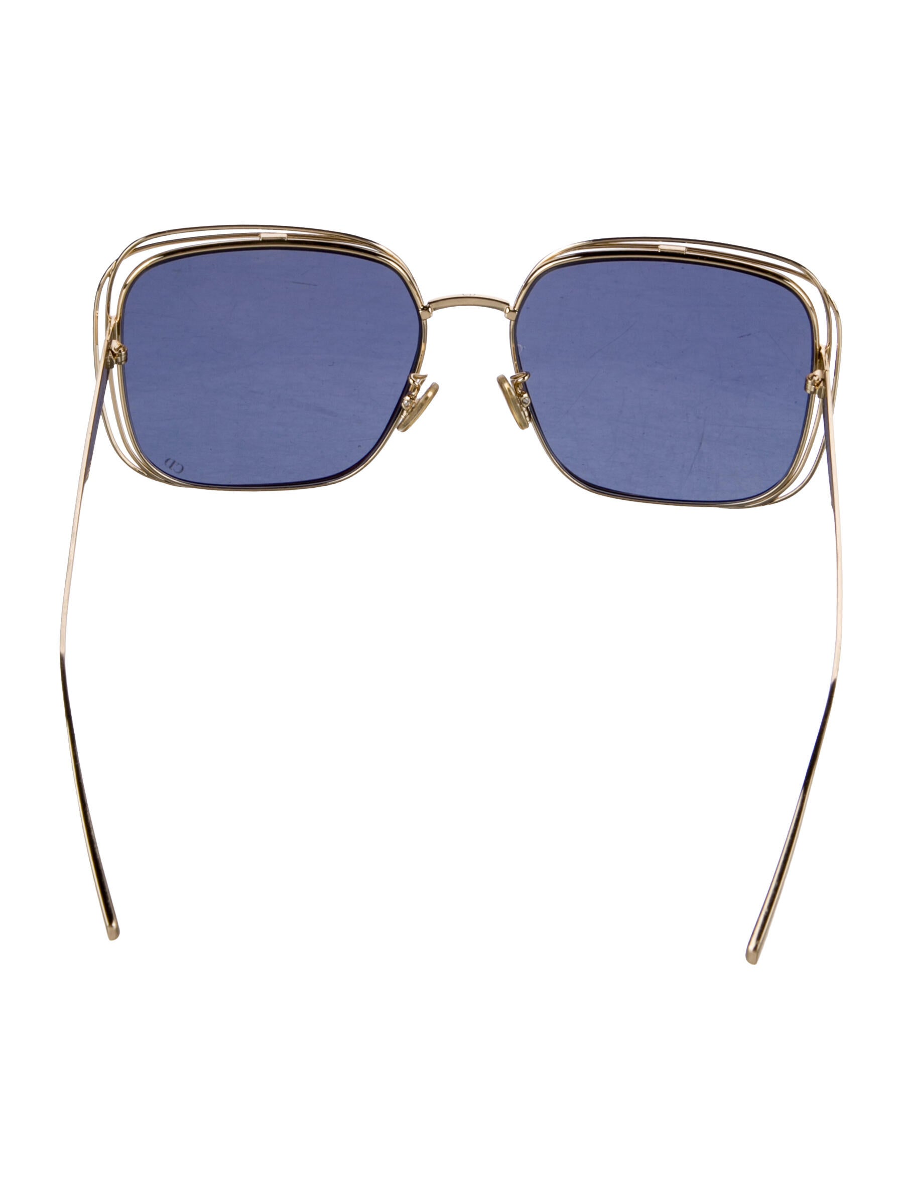 Christian Dior Square Tinted Sunglasses